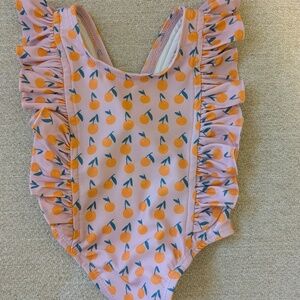 Isla swimsuit -oranges print 0-3 month
